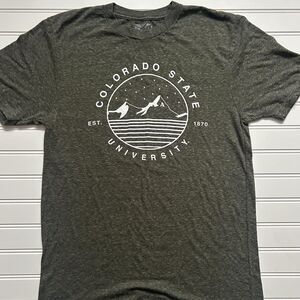 Colorado State University Rams Skyline T Shirt Size Small